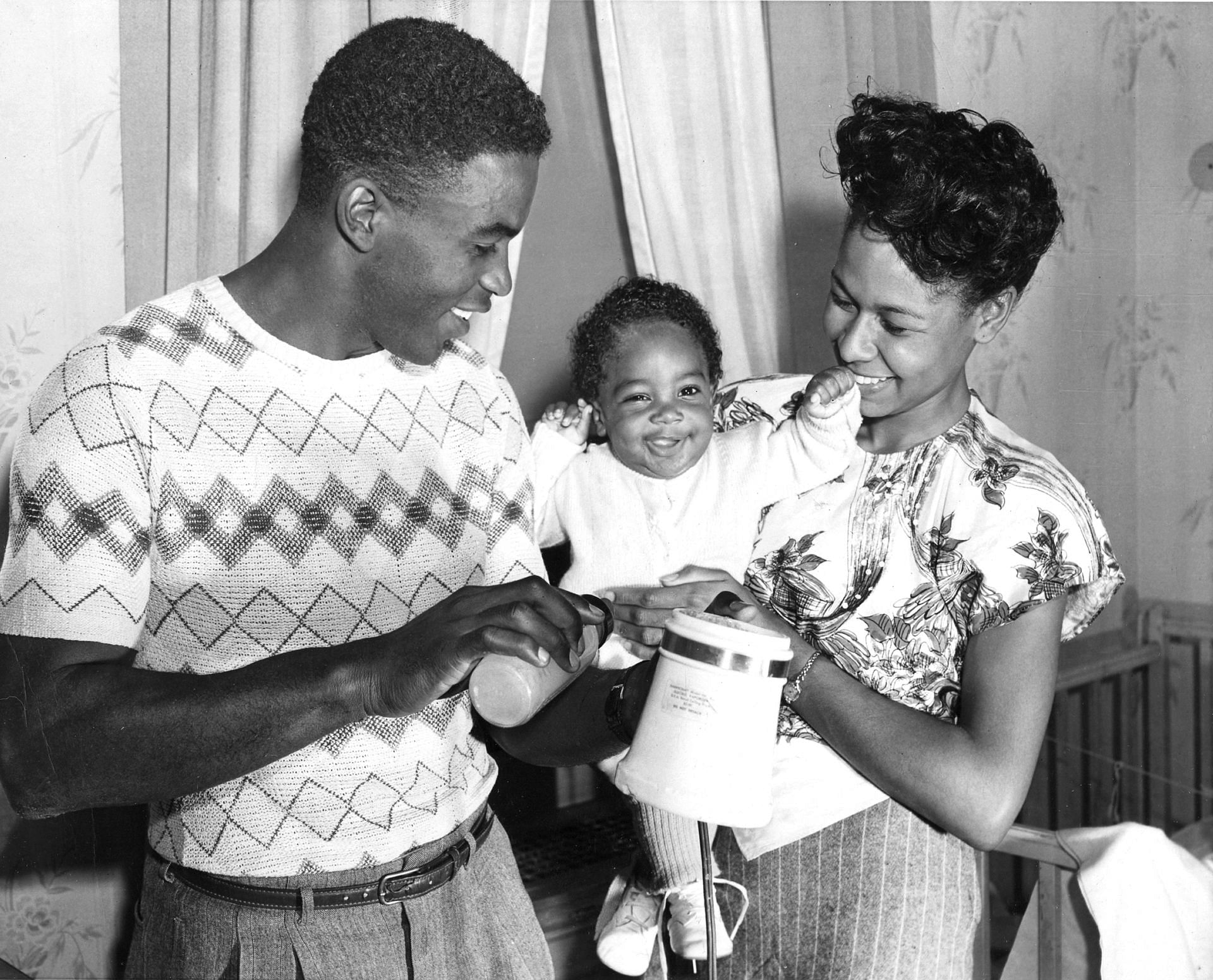 Jacke Robinson With Family